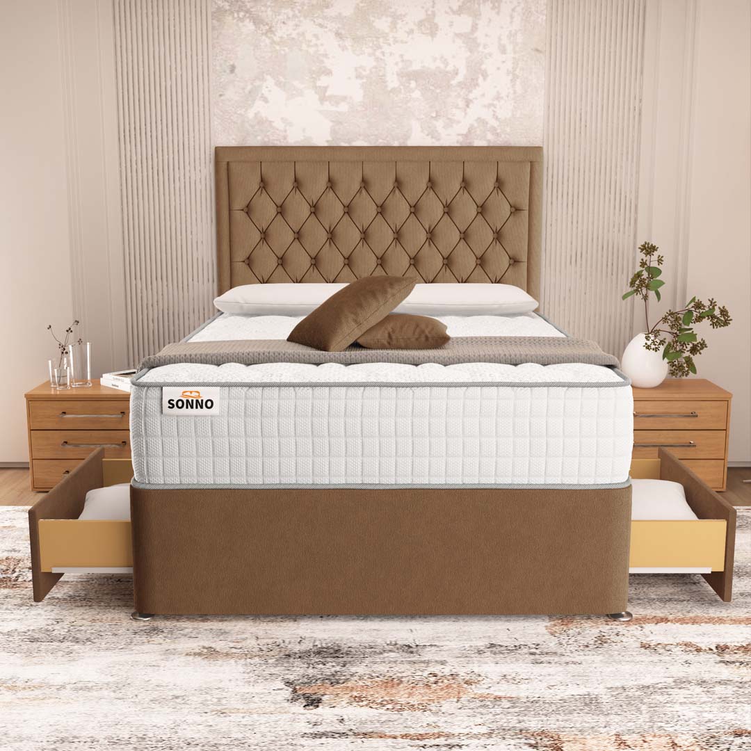 Madrid Chesterfield Divan Bed