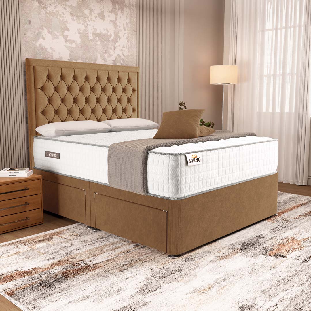 Madrid Chesterfield Divan Bed