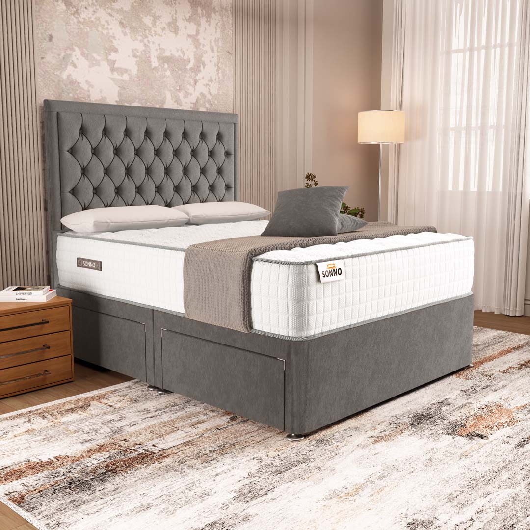 Madrid Chesterfield Divan Bed