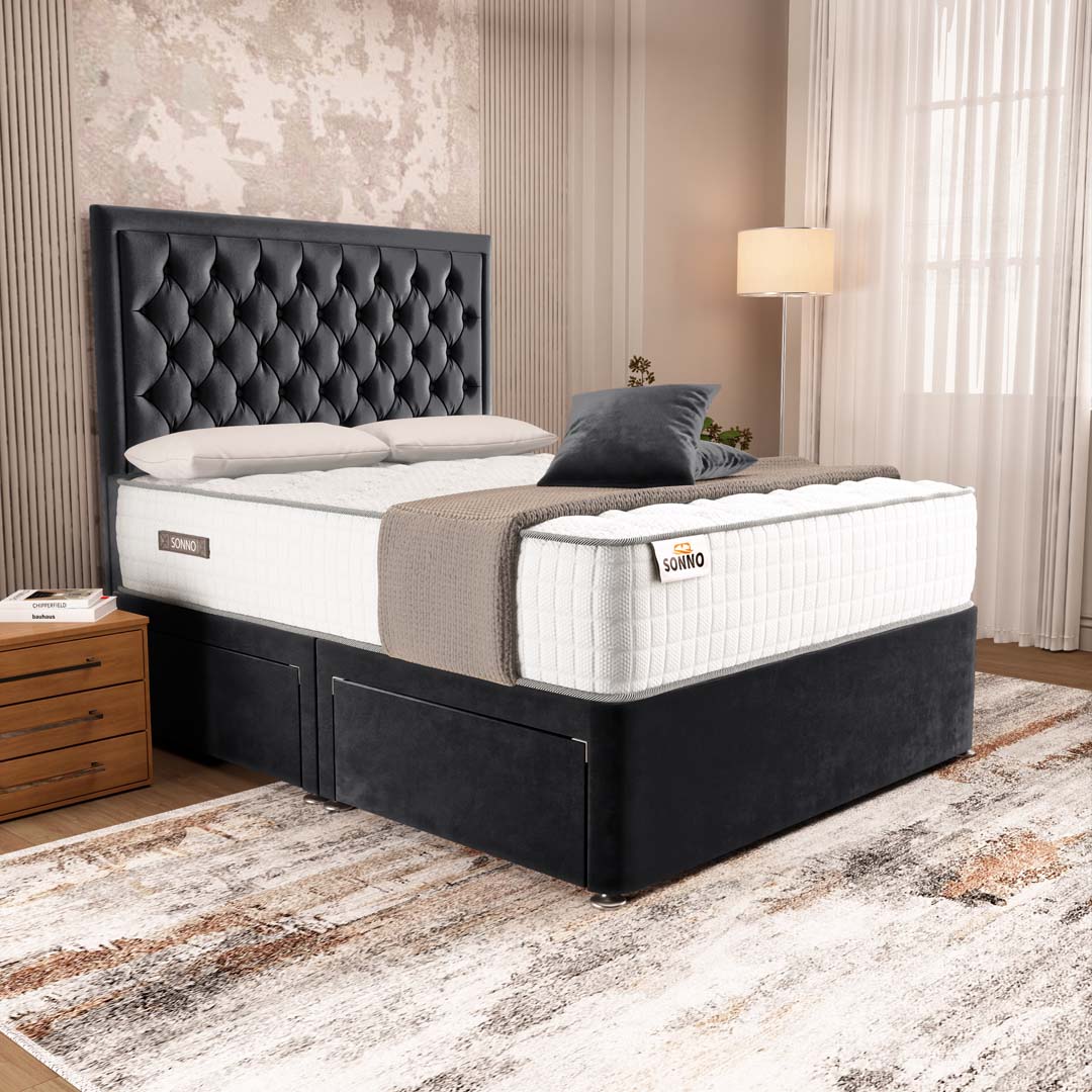 Madrid Chesterfield Divan Bed