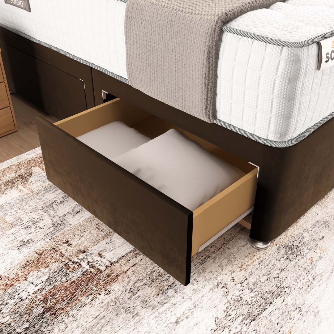 Madrid Chesterfield Divan Bed