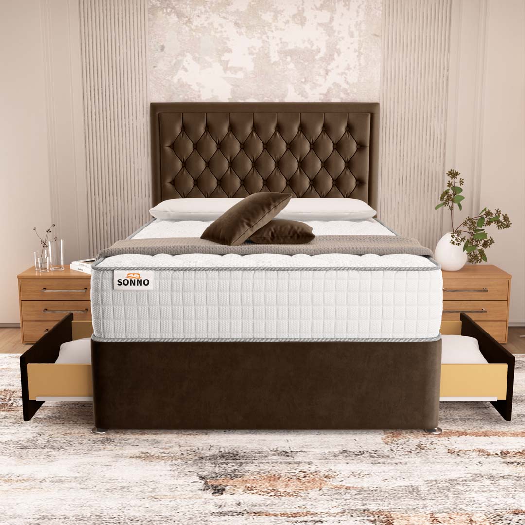 Madrid Chesterfield Divan Bed