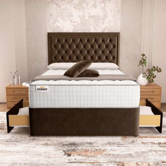 Madrid Chesterfield Divan Bed