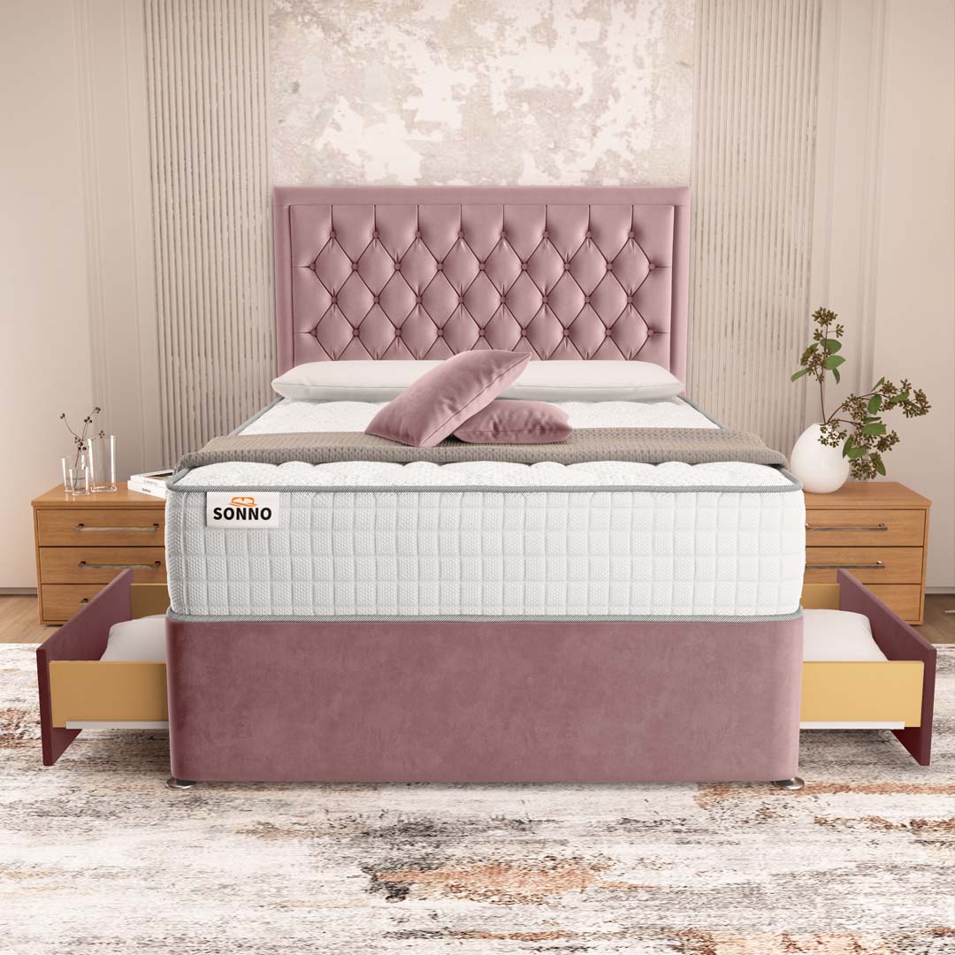Madrid Chesterfield Divan Bed