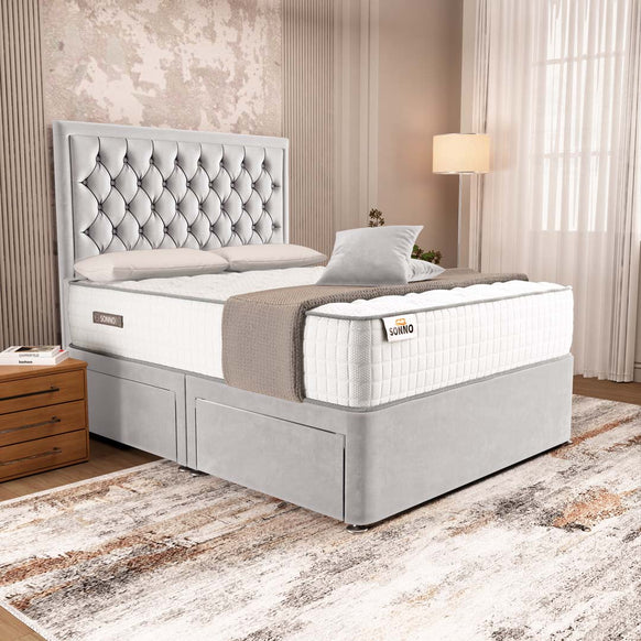 Madrid Chesterfield Divan Bed