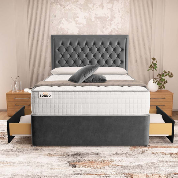 Madrid Chesterfield Divan Bed