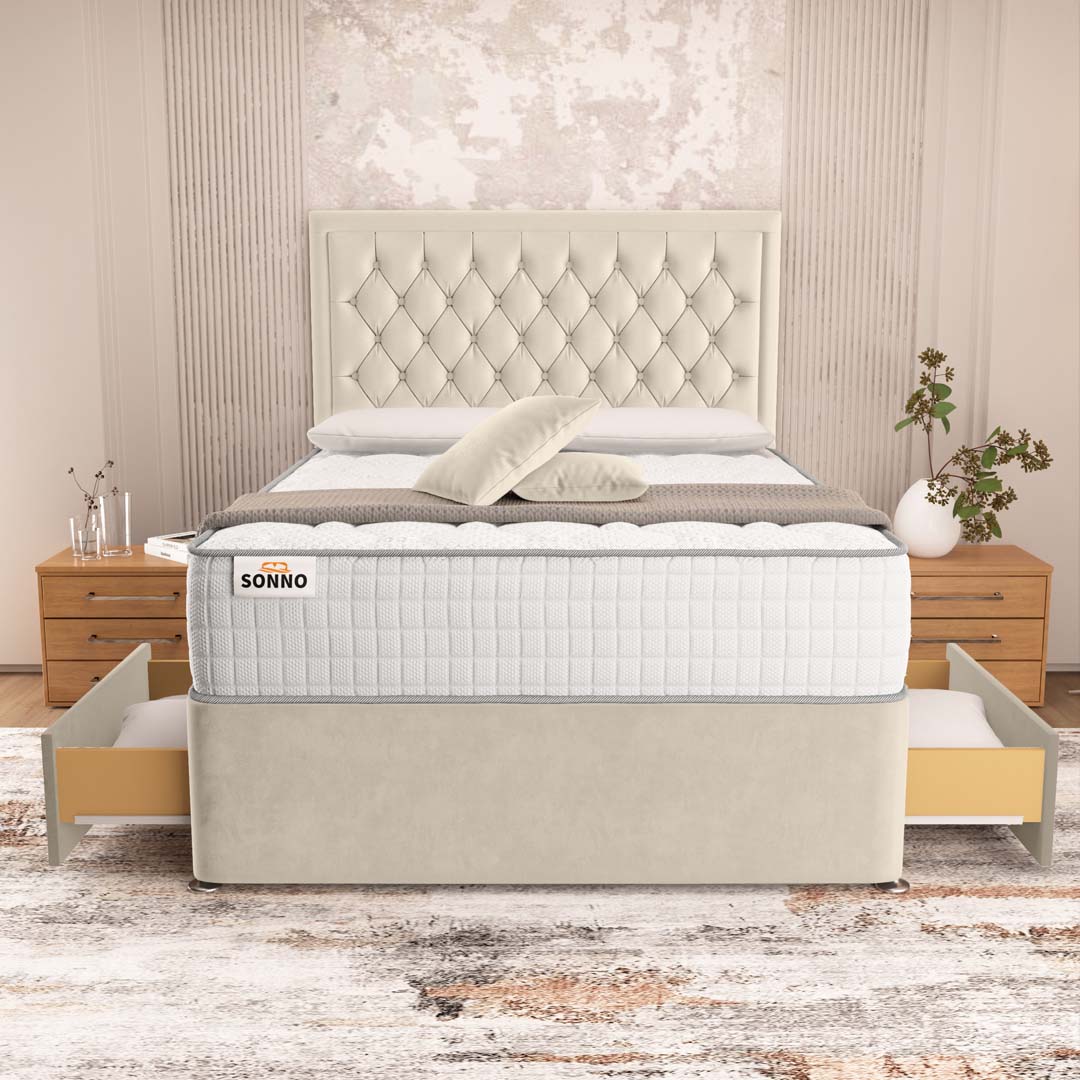 Madrid Chesterfield Divan Bed