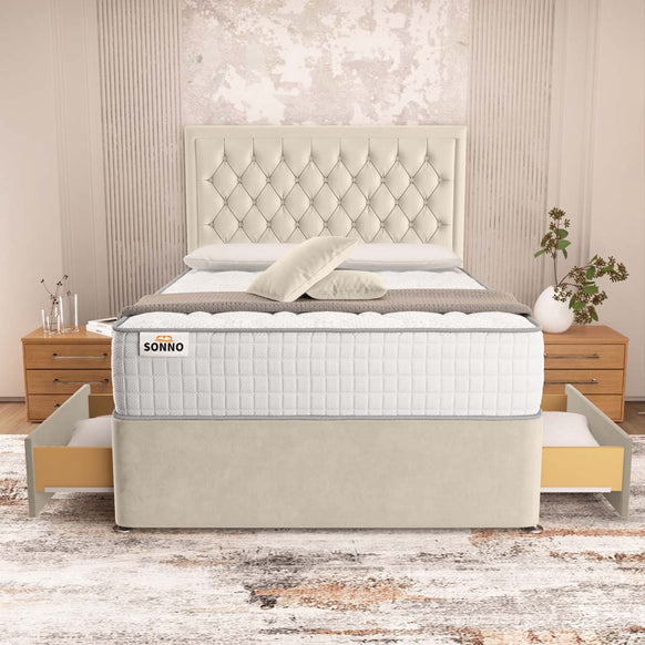 Madrid Chesterfield Divan Bed
