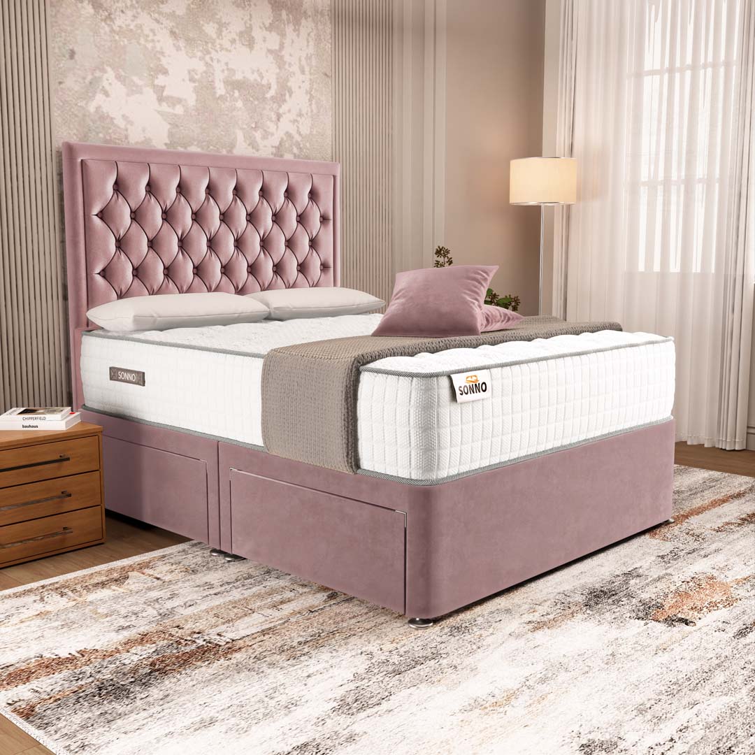 Madrid Chesterfield Divan Bed