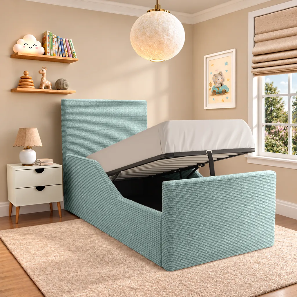 Meadow Kids Upholstered Ottoman Bed