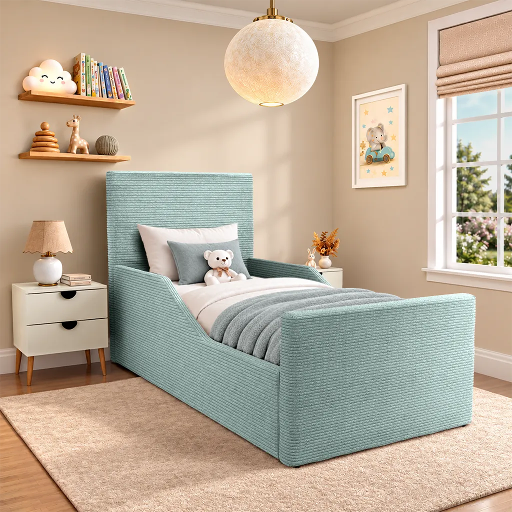 Meadow Kids Upholstered Ottoman Bed