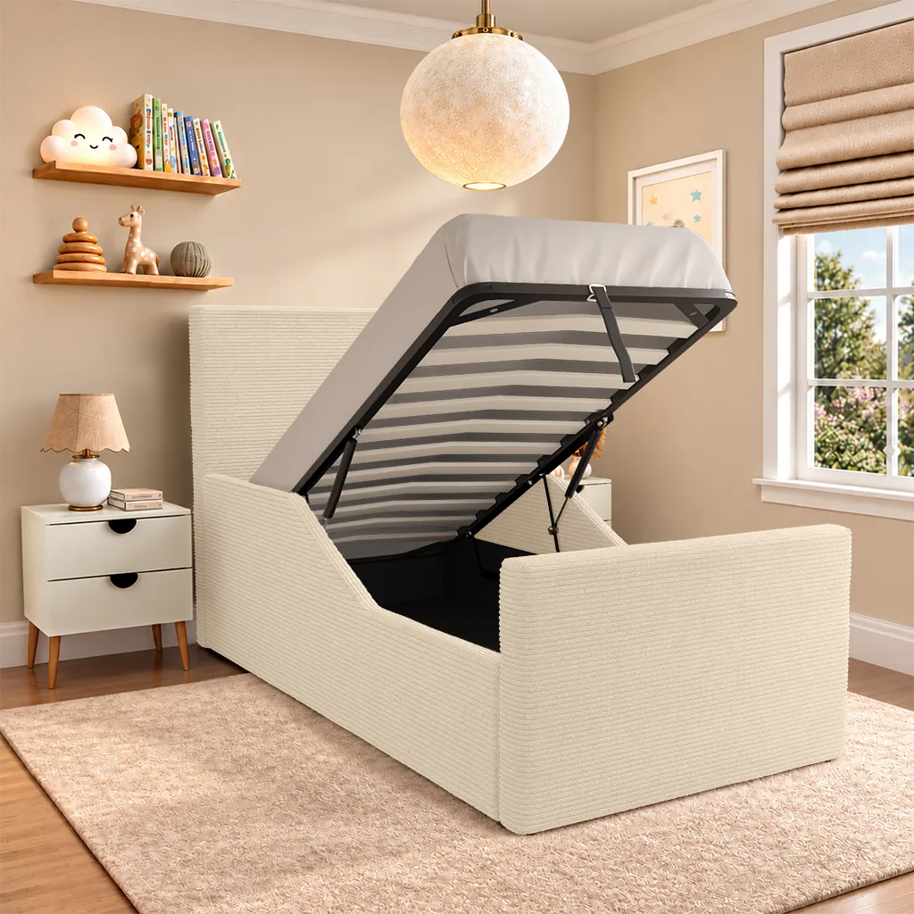 Meadow Kids Upholstered Ottoman Bed