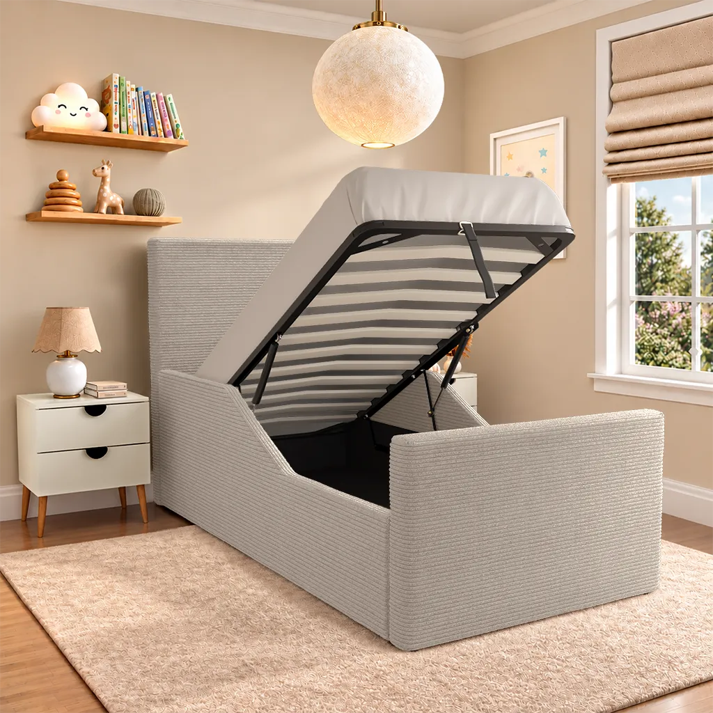 Meadow Kids Upholstered Ottoman Bed