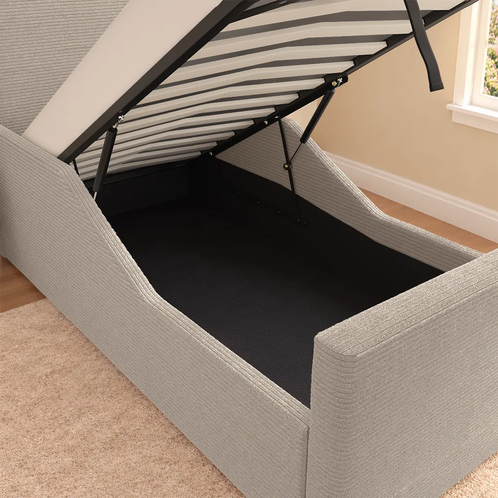 Meadow Kids Upholstered Ottoman Bed