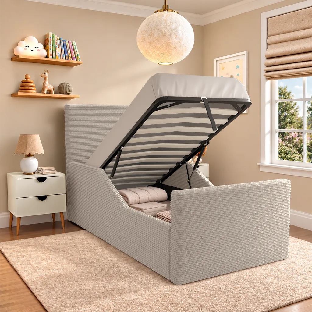 Meadow Kids Upholstered Ottoman Bed