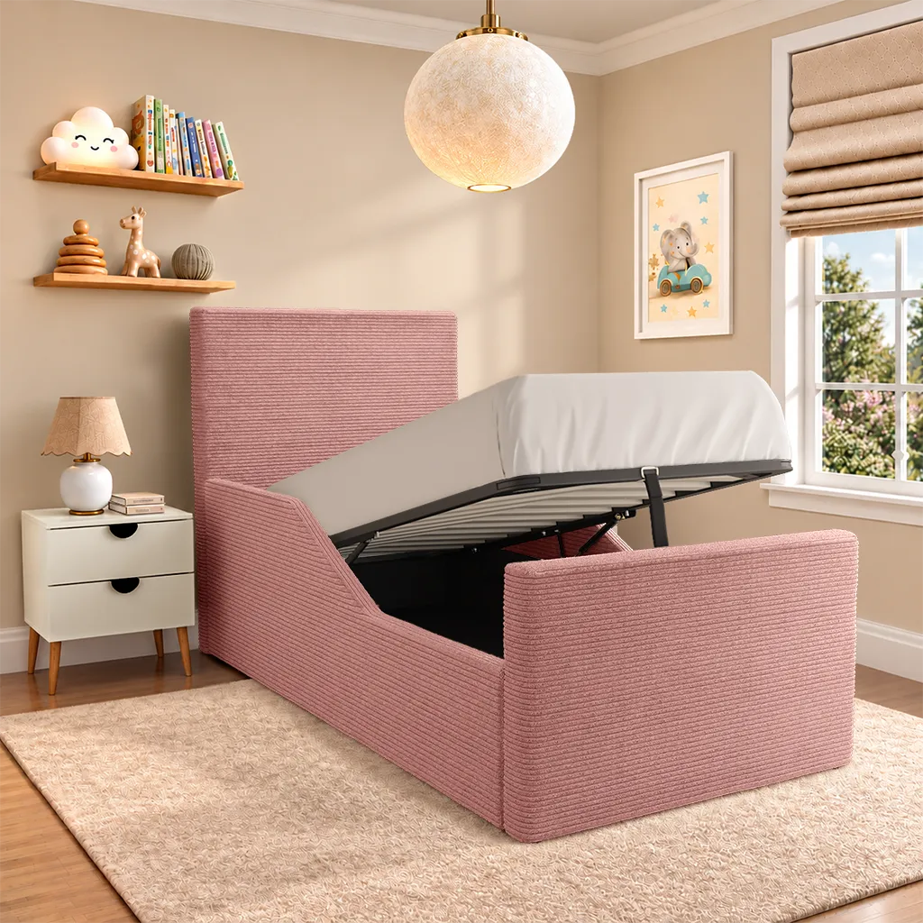 Meadow Kids Upholstered Ottoman Bed
