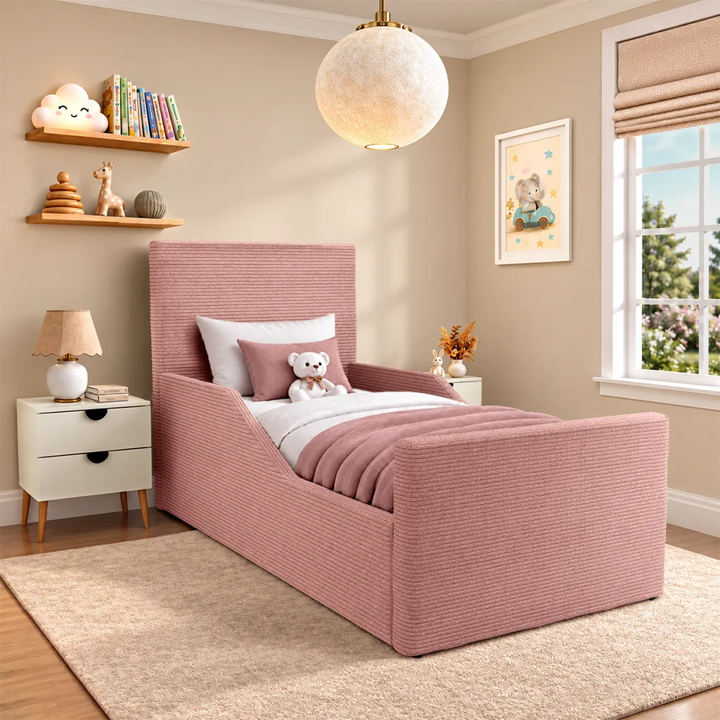 Meadow Kids Upholstered Ottoman Bed