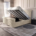 Melbourne Upholstered Ottoman Bed