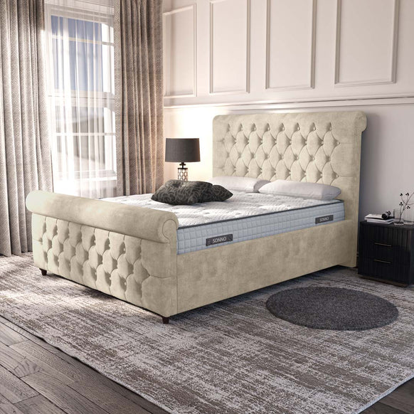 Melbourne Upholstered Ottoman Bed