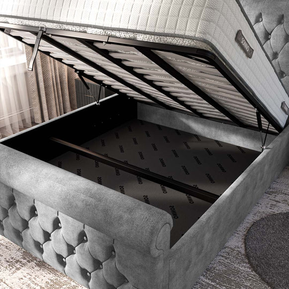Melbourne Upholstered Ottoman Bed