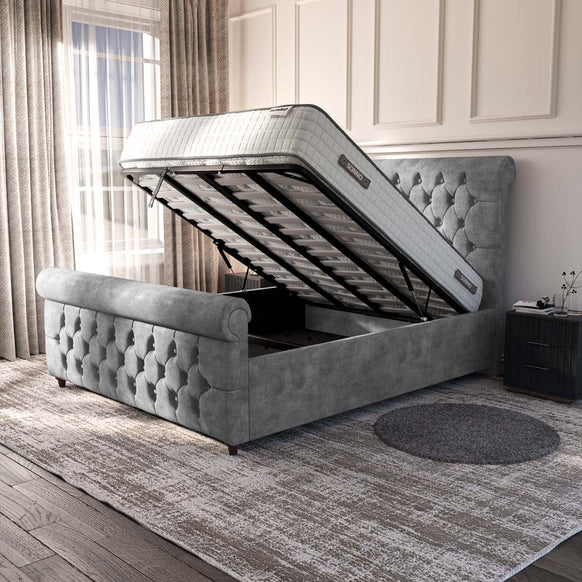Melbourne Upholstered Ottoman Bed