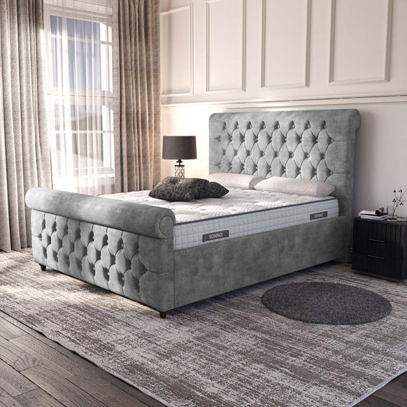 Melbourne Upholstered Ottoman Bed