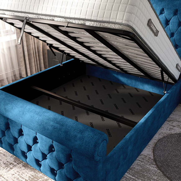 Melbourne Upholstered Ottoman Bed