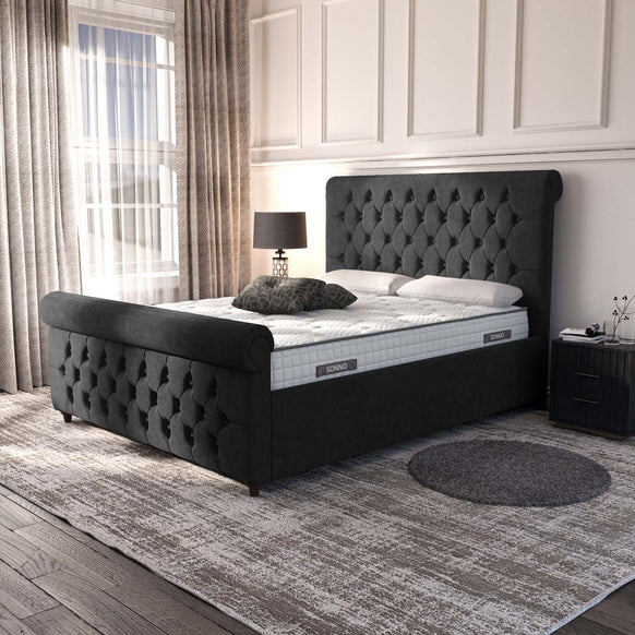Melbourne Upholstered Ottoman Bed