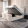 Melbourne Upholstered Ottoman Bed