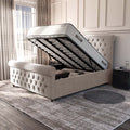 Melbourne Upholstered Ottoman Bed