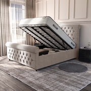 Melbourne Upholstered Ottoman Bed