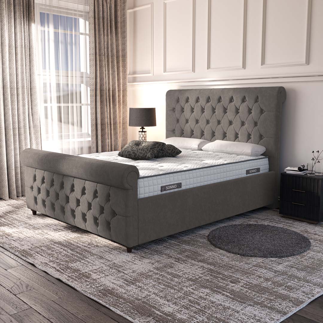 Melbourne Upholstered Ottoman Bed