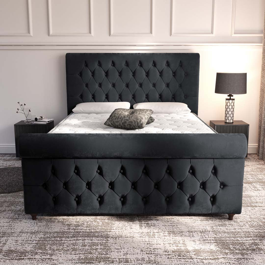 Melbourne Upholstered Ottoman Bed
