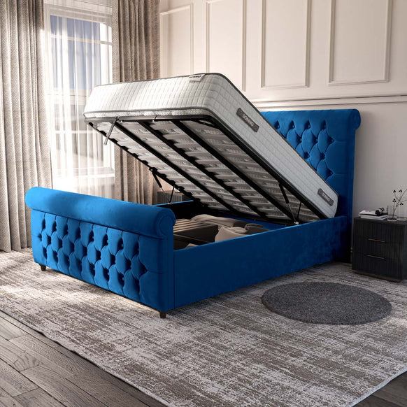 Melbourne Upholstered Ottoman Bed