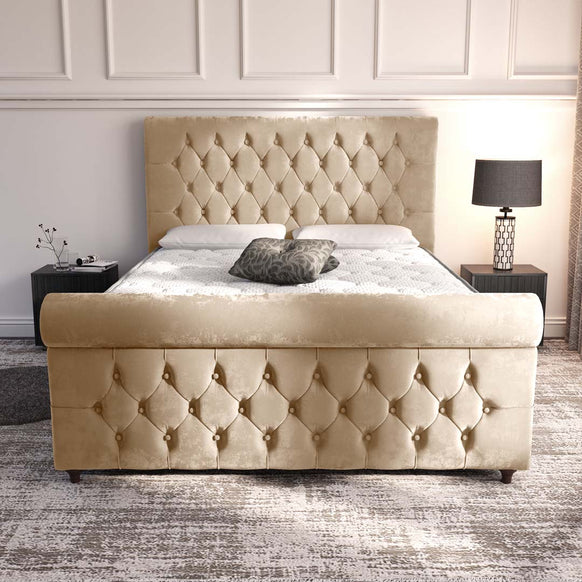 Melbourne Upholstered Ottoman Bed