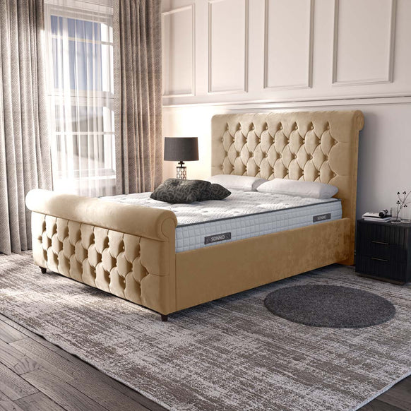 Melbourne Upholstered Ottoman Bed