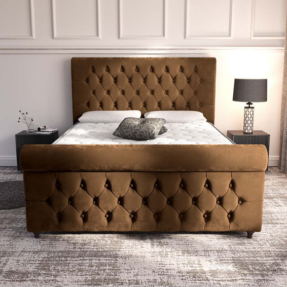 Melbourne Upholstered Ottoman Bed