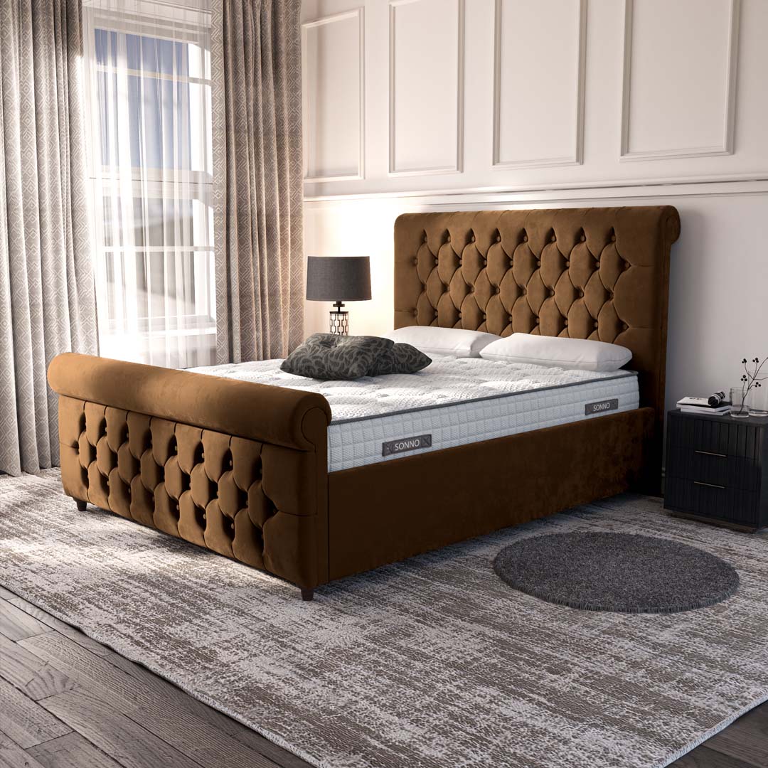 Melbourne Upholstered Bed