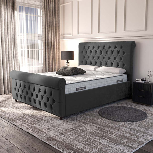 Melbourne Upholstered Ottoman Bed