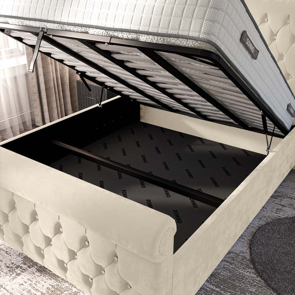 Melbourne Upholstered Ottoman Bed