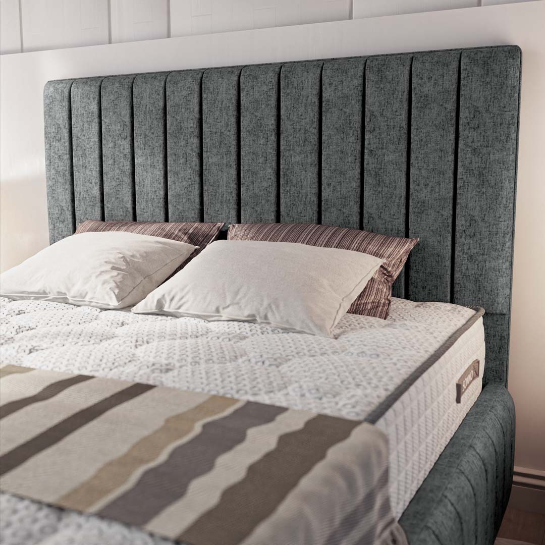 Milan Upholstered Ottoman Bed