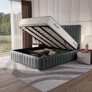 Milan Upholstered Ottoman Bed
