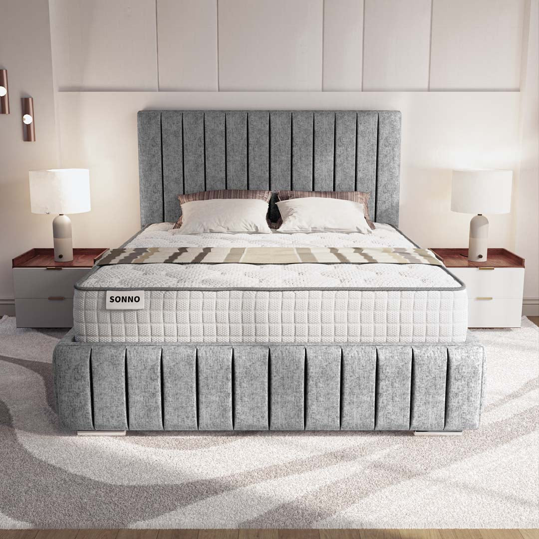 Milan Upholstered Ottoman Bed