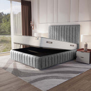 Milan Upholstered Ottoman Bed