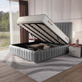 Milan Upholstered Ottoman Bed