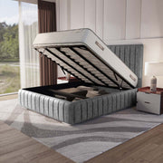Milan Upholstered Ottoman Bed