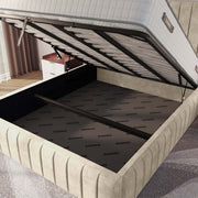 Milan Upholstered Ottoman Bed