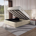 Milan Upholstered Ottoman Bed