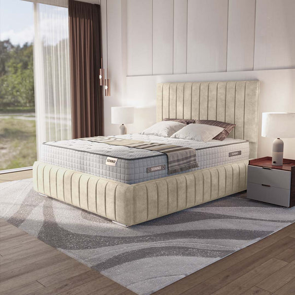 Milan Upholstered Ottoman Bed