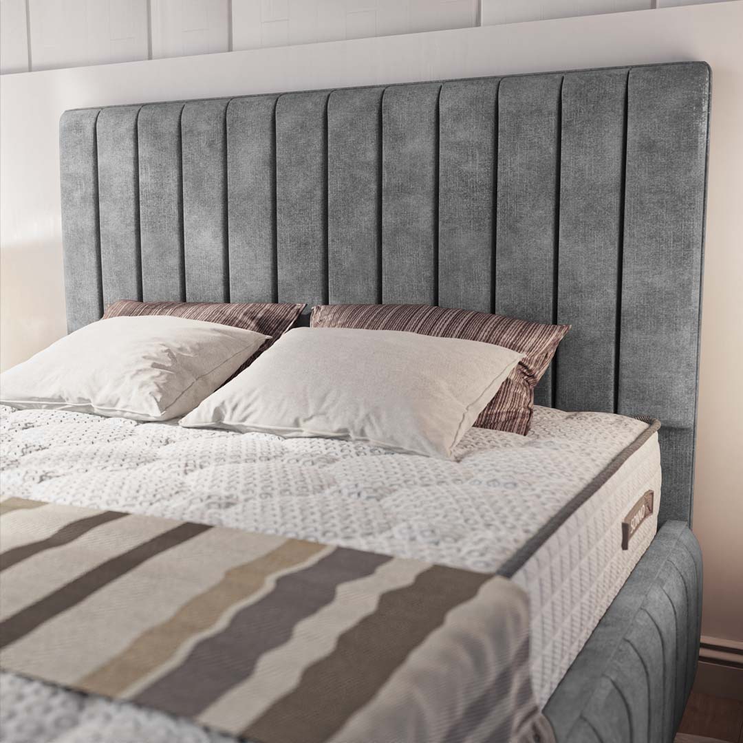 Milan Upholstered Ottoman Bed